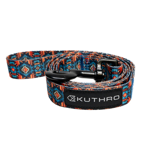 Showing azteca premium dog leash.