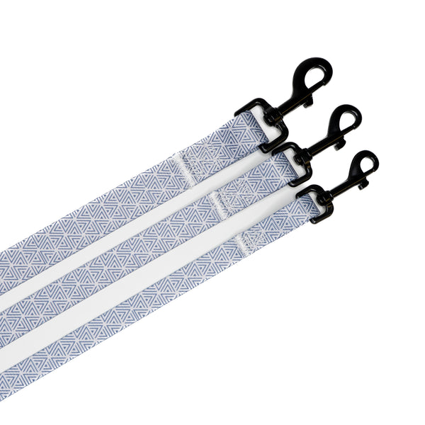 3 sizes of the Gravel premium dog leash.