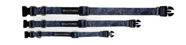 3 sizes of the ender premium dog collar.