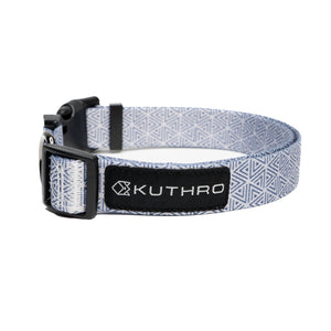 Showing gravel premium dog collar.