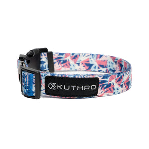 Showing kona premium dog collar.